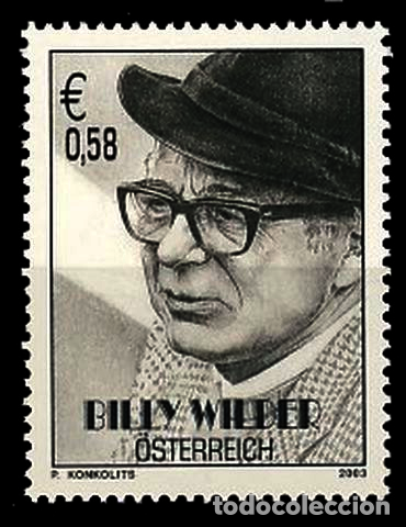 Sellos: AUSTRIA. BILLY WILDER. - Foto 1