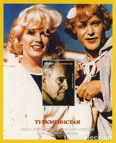 Sellos: TURKMENISTAN. JACK  LEMMON. - Foto 1