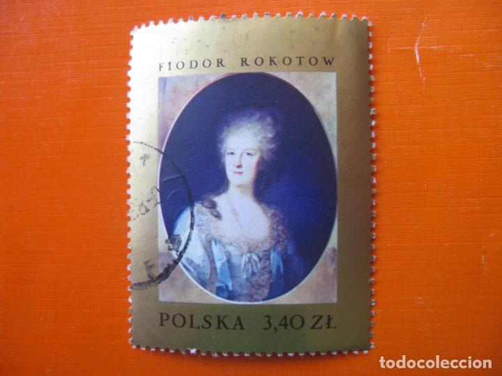 Sellos: -polonia 1967, obra de f.rokotow, Yvert 1665