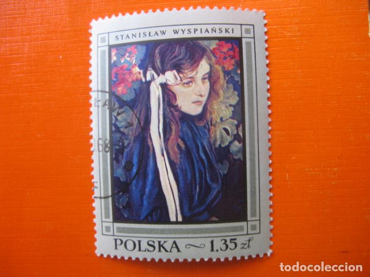 Sellos: -polonia 1968, obra de s. wyspianski, Yvert 1717