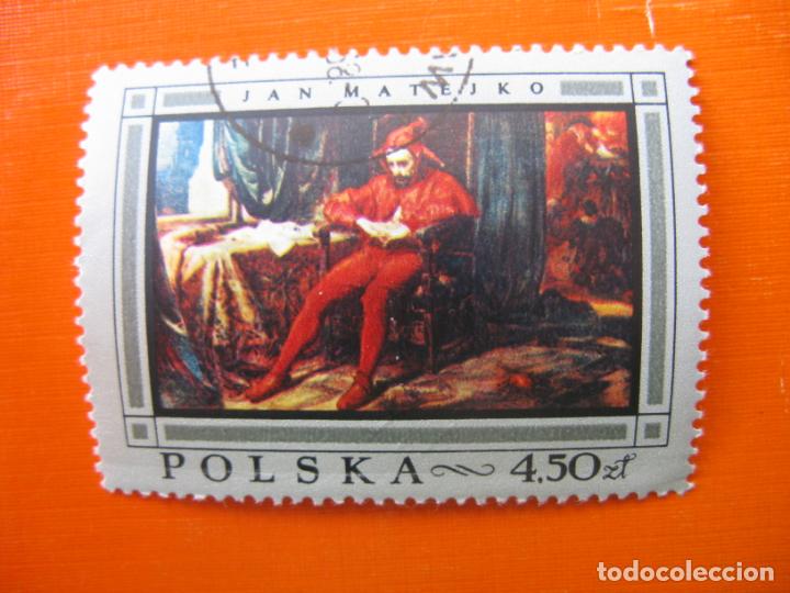 Sellos: -polonia 1968, obra de j. matejko, Yvert 1719