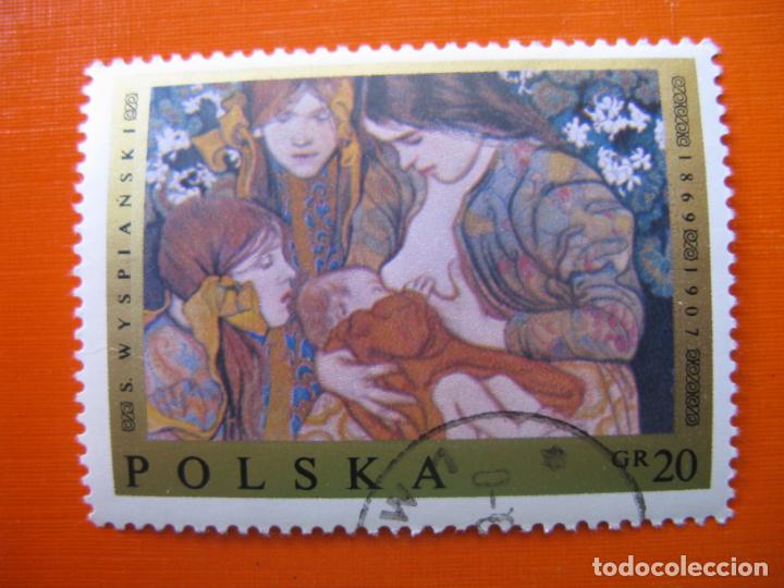 Sellos: -polonia 1969, obra de s. wyspianski, Yvert 1791