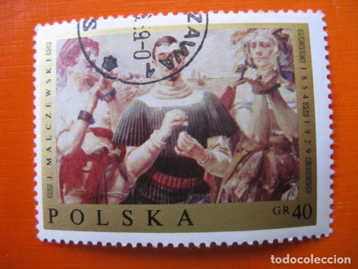 Sellos: -polonia 1969, obra de j. malczewski, Yvert 1792