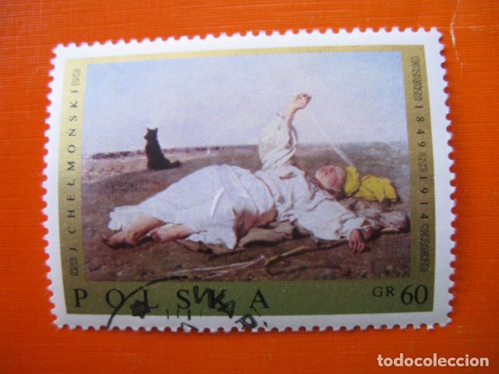 Sellos: -polonia 1969, obra de j. chelmonski, Yvert 1793