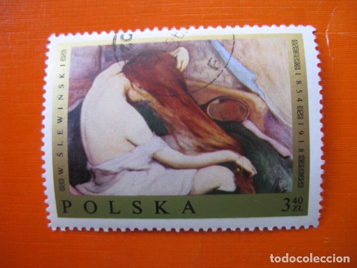 Sellos: -polonia 1969, obra de w. slewinski, Yvert 1796