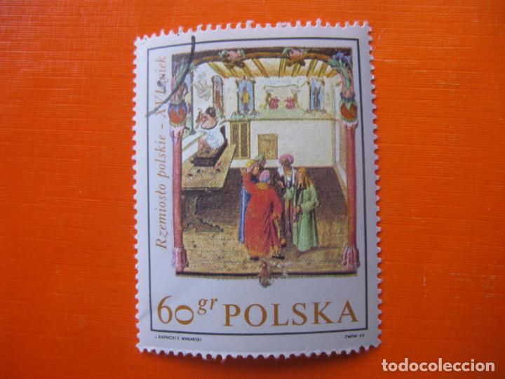 Sellos: -polonia 1969, artesania polaca en la pintura del siglo XVI, Yvert 1814