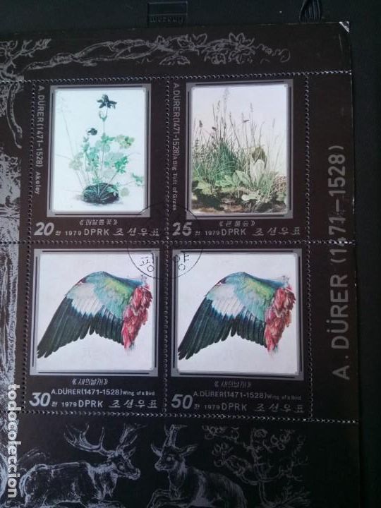 Sellos: ARTE, DURERO, PRECIOSA HB DE COREA - Foto 1