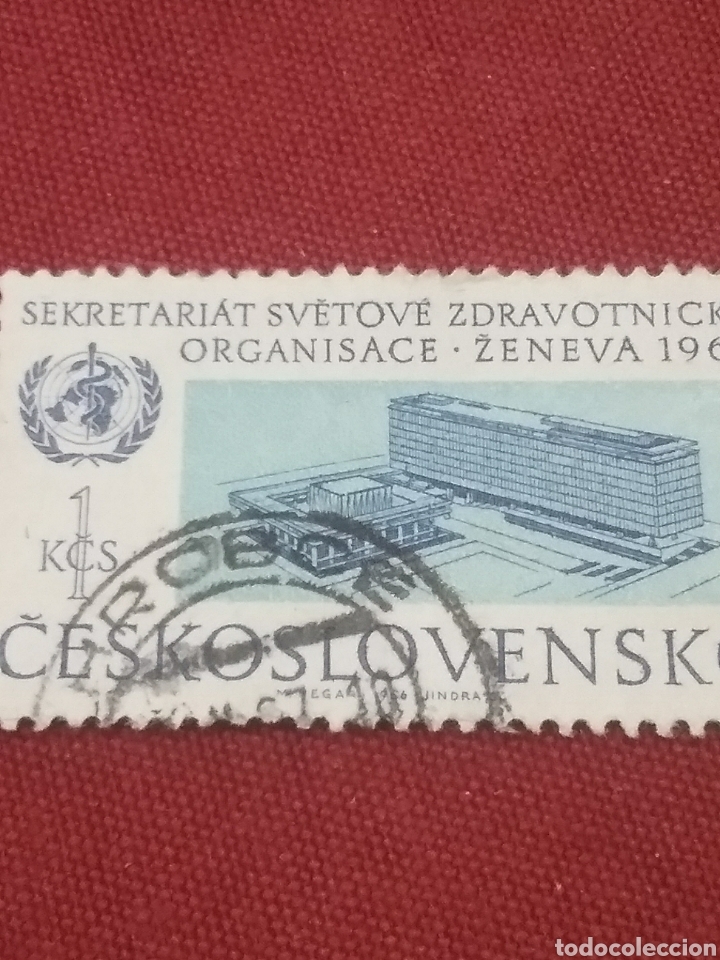 Stamps: Sellos R. Checoslovaquia mtdos/1966/inauguracion/sece/edifio/gubernamental/OMS/arte/arquitectura/