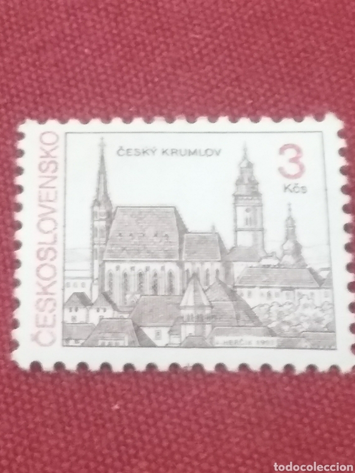 Stamps: Sellos R. Checoslovaquia nuevos/1992/Castillo/cesky/Palacio/Edificio/Arquitectura/arte/casas/forta&ntilde;e