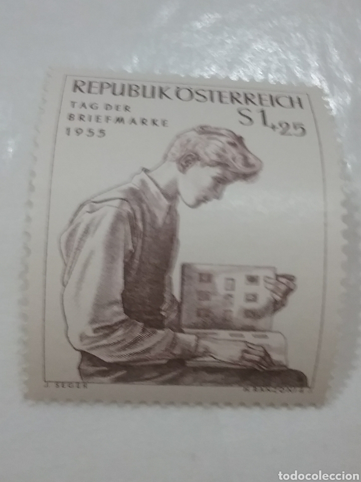 Briefmarken: Sellos Austria (Osterreich) nuevo/1955/Dia/sellos/Joven/libro/arte/cultura/infancia/album/clasificad