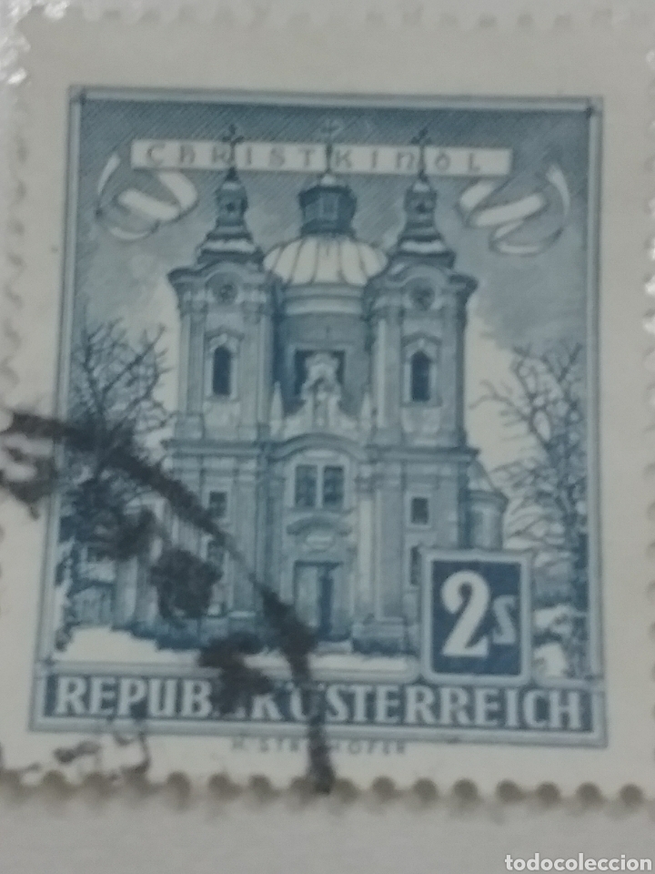 Stamps: Sellos Austria (Osterreich) mtdos/1958/arquitectura/basilica/catedral/arte/iglesia/monumento/paisaj/