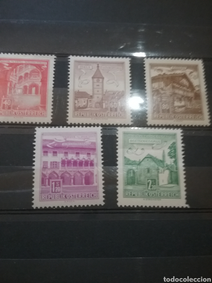 Stamps: Sellos Austria (Osterreich) nuevos/1962/edificios/arquitectura/arte/casas/estructuras/paisajes/monum