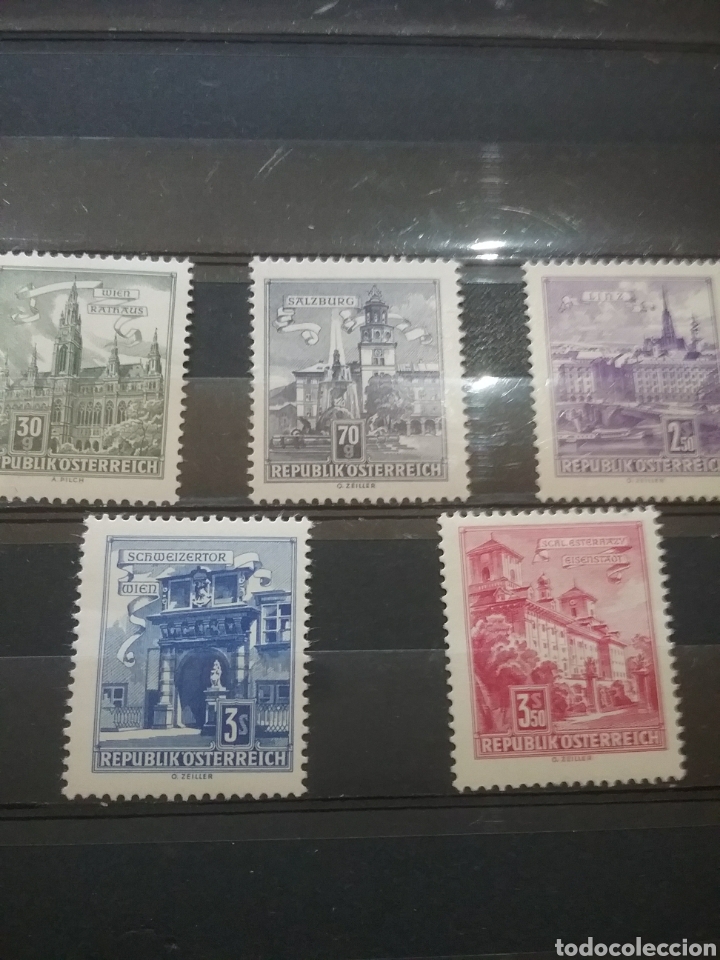 Stamps: Sellos Austria (Osterreich) nuevos/1962/edificios/arquitectura/arte/casas/estructuras/paisajes/monum