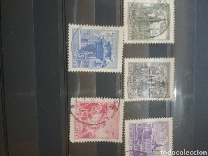 Stamps: Sellos Austria (Osterreich) nmtdos/1962/edificios/arquitectura/arte/casas/estructuras/paisajes/monum
