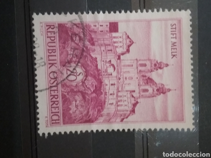 Stamps: Sellos Austria (Osterreich) mtdos/1963/monumentos/catedral/edificios/arte/arquitectura/palacio/cast