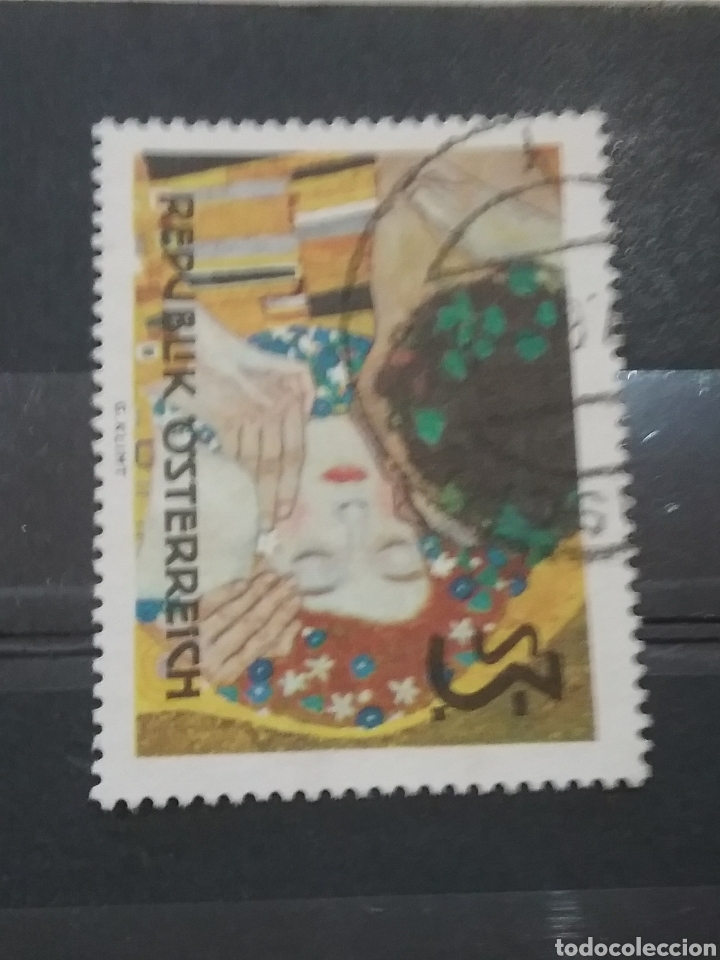 Stamps: Sellos Austria (Osterreich) mtdos/1964/arte/el/beso/mujer/hombre/flores/flora/pinturas/cuadro/artis/