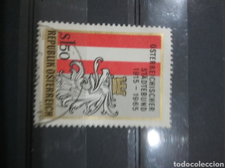 Stamps: Sellos Austria (Osterreich) mtdos/1965/50Aniv/asociacion/ciudad/aguila/aniamles/heraldicos/escudo/ba