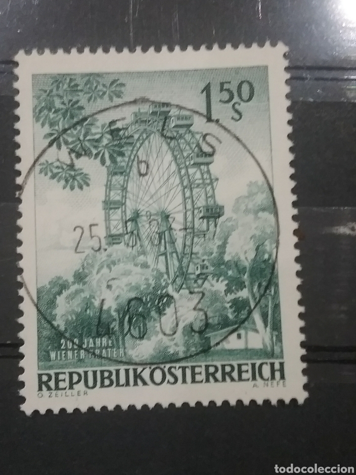 Stamps: Sellos Austria (Osterreich) mtdos/1966/feria/atracciones/noria/arbol/bosque/paisaje/naturaleza/flora