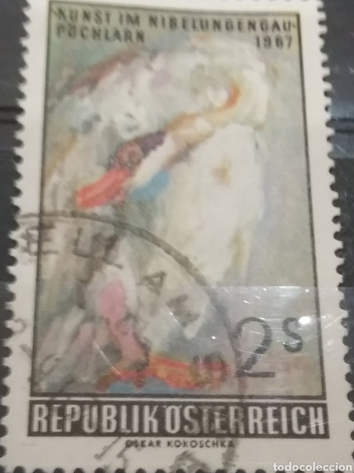Stamps: Sellos Austria (Osterreich) mtdos/1967/arte/cuadros/pintura/aves/pajaro/cisne/animales/fauna/exposi/