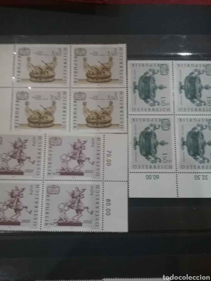 Selos: Sellos Austria (Osterreich) nuevos/Bloque 4/1971/tesoros/arte/esculturas/figuras/caballo/ecuestre/
