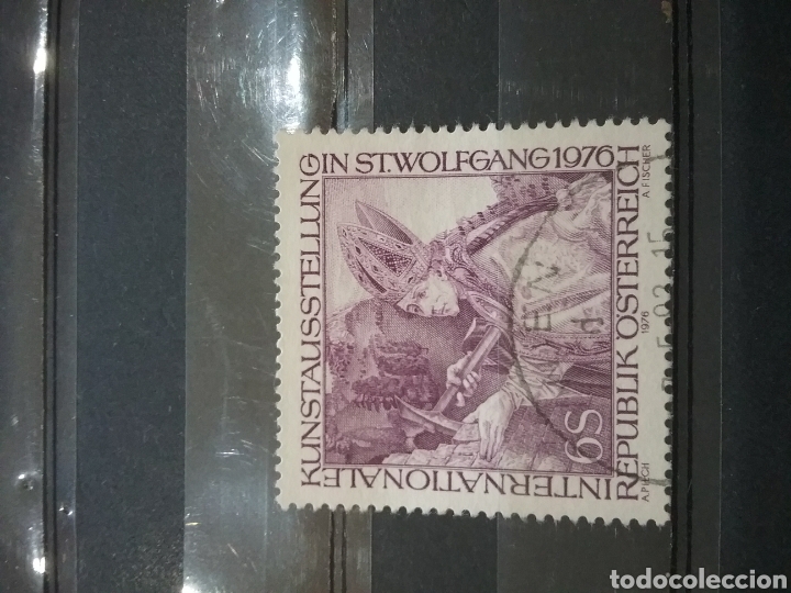Briefmarken: Sellos Austria (Osterreich) mtdos/1976/Exp./inter/arte/pintura/cuadros/religion/obispo/creencias/art