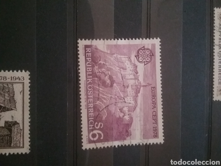 Briefmarken: Sellos Austria (Osterreich) mtdos/1978/europa/CEPT/monumentos/arte/arquitectura/paisajes/castillo/ac