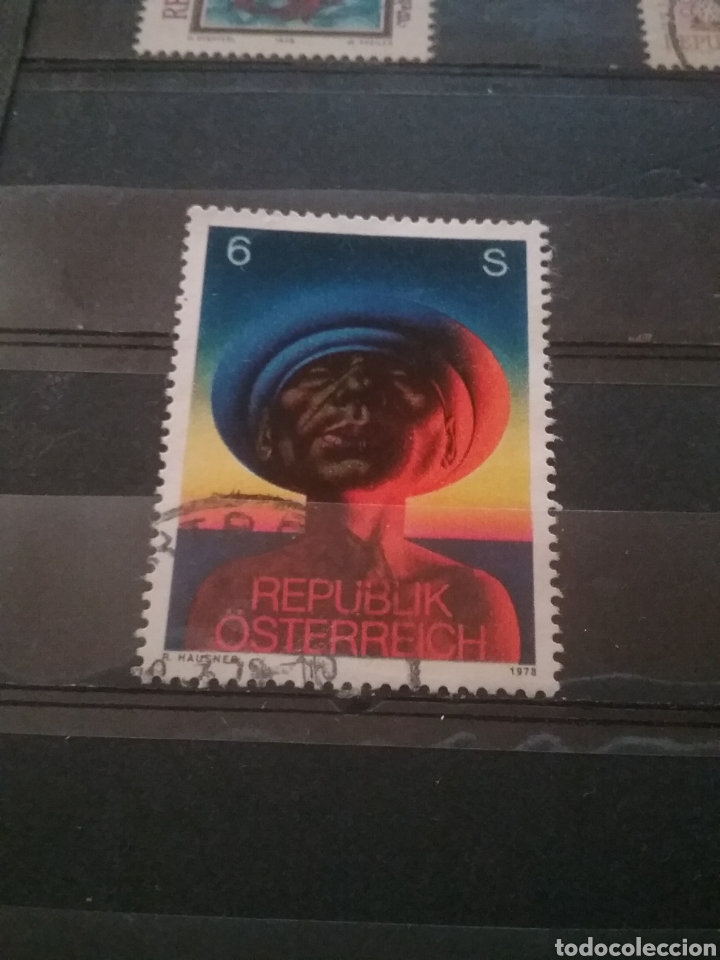 Briefmarken: Sellos Austria (Osterreich) mtdos/1978/arte/artistas/artesanos/cuadro/raza/negro/hombre/gente/dise&ntilde;o