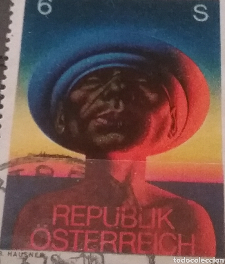 Briefmarken: Sellos Austria (Osterreich) mtdos/1978/arte/artistas/artesanos/cuadro/raza/negro/hombre/gente/dise&ntilde;o