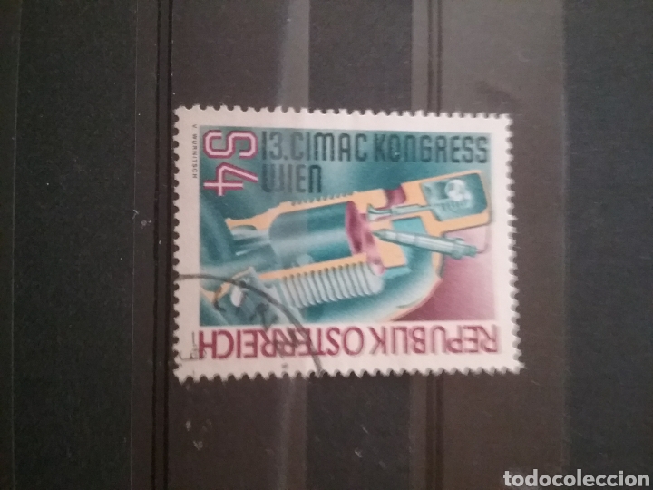 Briefmarken: Sellos Austria (Osterreich) mtdos/1979/CIMAC/industria/motores/cpngreso/desarrollo/