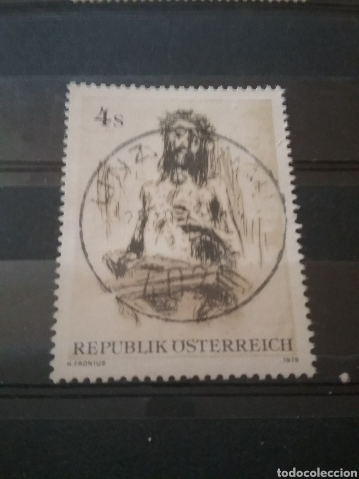 Briefmarken: Sellos Austria (Osterreich) mtdos/1979/arte/moderno/cuadros/pinturas/cristo/religion/artistas/artesa