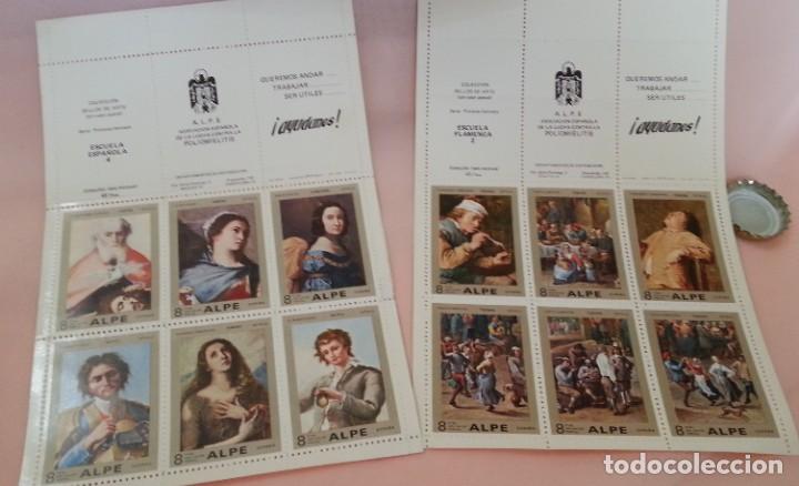 Briefmarken: Sellos de Arte. Sin valor postal.
