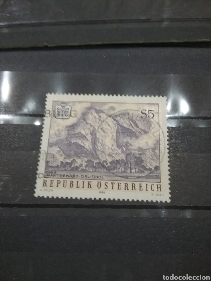 Briefmarken: Sellos Austria (Osterreich) mtdos/1986/be&ntilde;lezas/naturaleza/monta&ntilde;as/niebla/bosque/flora/cordillera//