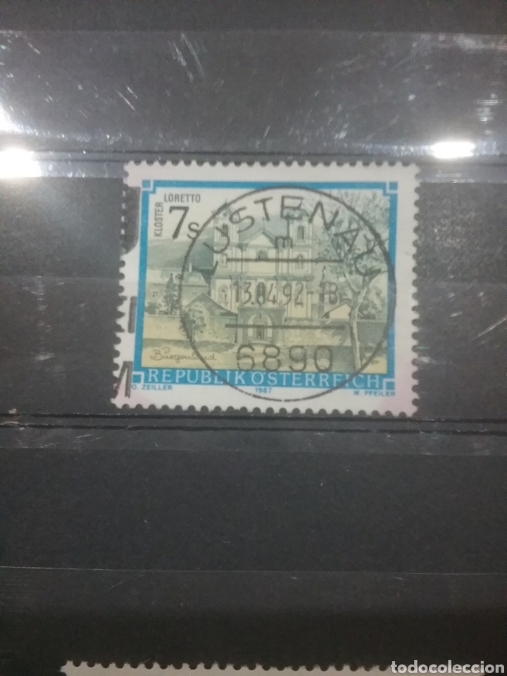 Selos: Sellos Austria (Osterreich) mtdos/1987/arte/arquitectura/monasterio/edificios/religion/historia/arbo