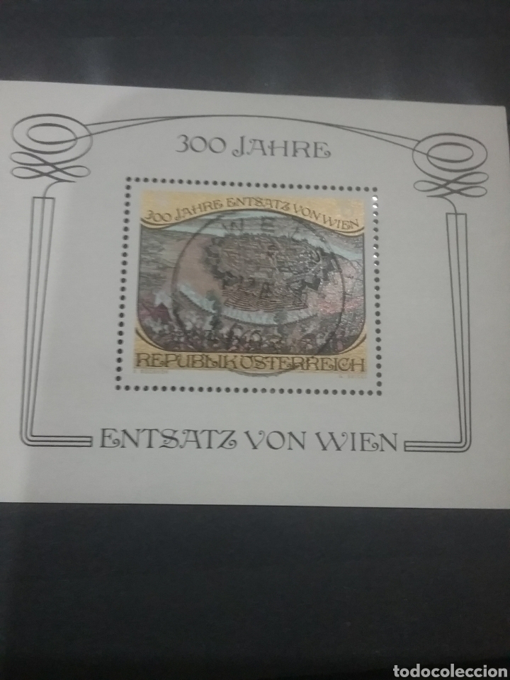 Briefmarken: HB Austria (Osterreich) mtda/1983/300Aniv/Viena/geografia/naturaleza/mapa/rio/paisaje/ciudad/fortale