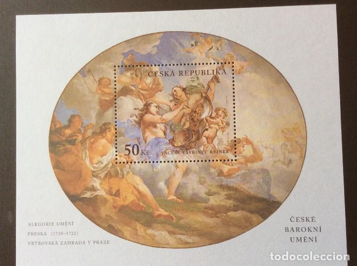 Stamps: CHEQUIA N&ordm; YVERT HB 13*** A&Ntilde;O 2001. ARTE BARROCO. PINTURA DE VACLAV VAVRINEC REINER