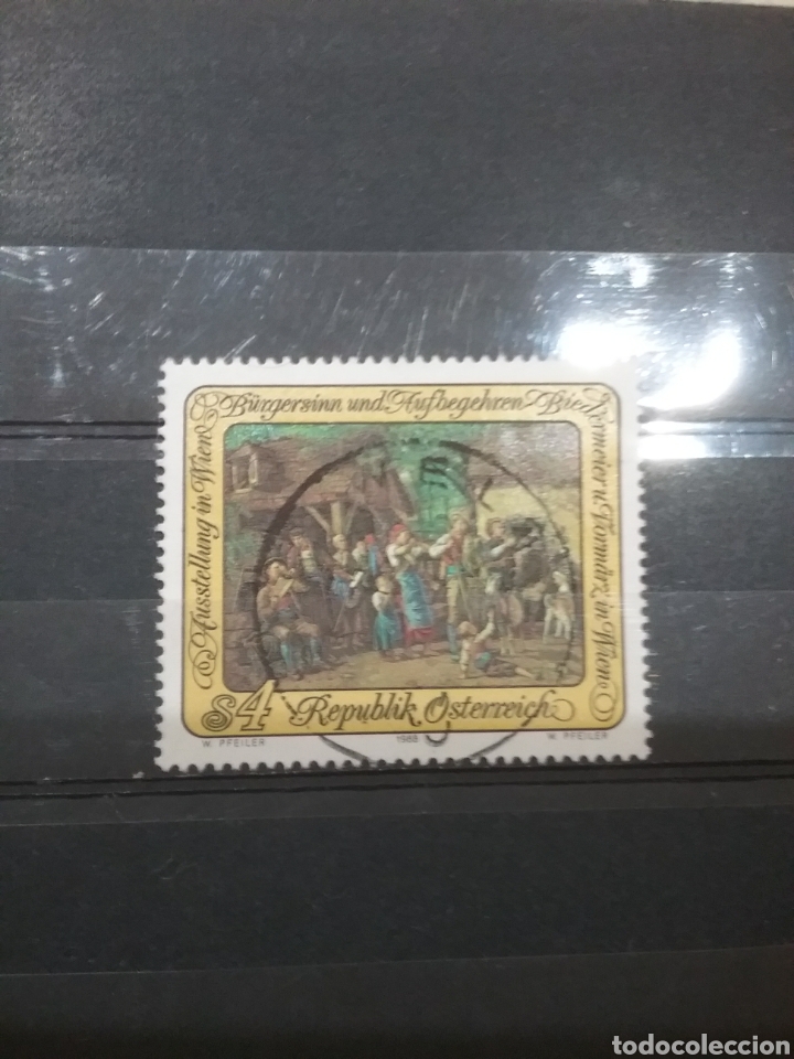 Selos: Sellos Austria (Osterreich) mtdos/1988/Exposicion/Viena/gente/animales/aldea/arte/pintura/trajes/tip