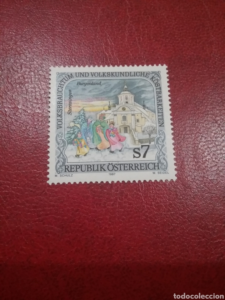 Briefmarken: Sellos Austria (Osterreich) nuevo/1997/tesoros/folklore/danzas/casa/catedral/bailes/constumbres/arq/