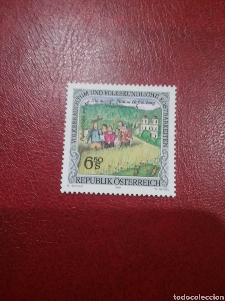 Briefmarken: Sellos Austria (Osterreich) nuevos/1999/constumbres/folklore/tradiciobes/trajes/tipicos/cruz/procesi