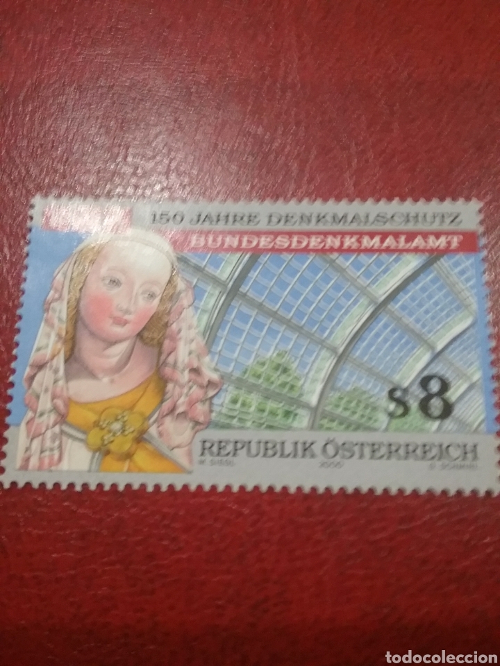 Briefmarken: Sellos Austria (Osterreich) nuevos/2000/150Aniv/prteccion/monumentos/escultura/vidriera/arte/arquite