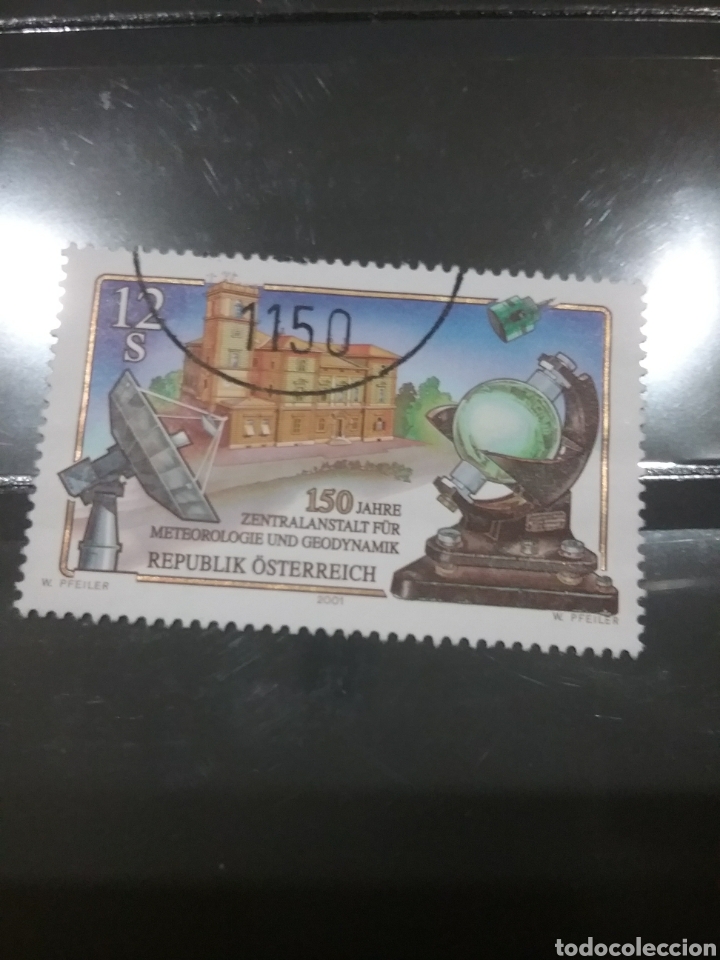 Briefmarken: Austria (Osterreich) mtdos/2001/150Aniv/meteologia/geologia/armadura/antena/arte/arquitectura/edif/