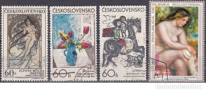 Briefmarken: LOTE DE SELLOS - ARTE - PINTURA - PINTORES (AHORRA EN PORTES, COMPRA MAS)