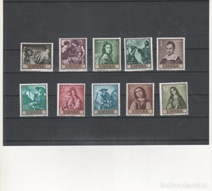 Sellos: ESPA&Ntilde;A- Pintores 1418/27 Zurbar&aacute;n- Sellos nuevos sin fijasellos (seg&uacute;n foto)