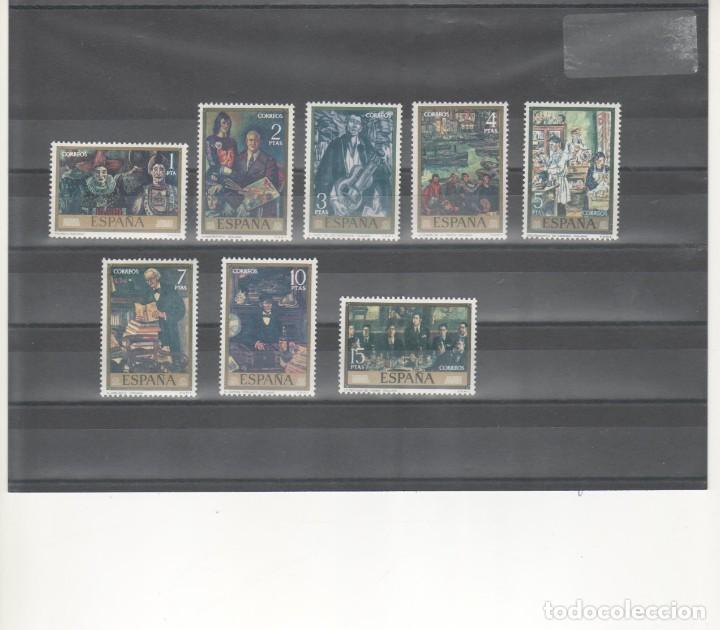 Sellos: ESPA&Ntilde;A- Pintores 2077/84 Solana- Sellos nuevos sin fijasellos (seg&uacute;n foto)