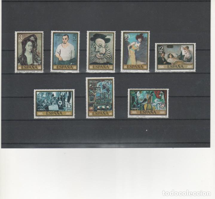 Sellos: ESPA&Ntilde;A- Pintores 2481/88 Picasso- Sellos nuevos sin fijasellos (seg&uacute;n foto)