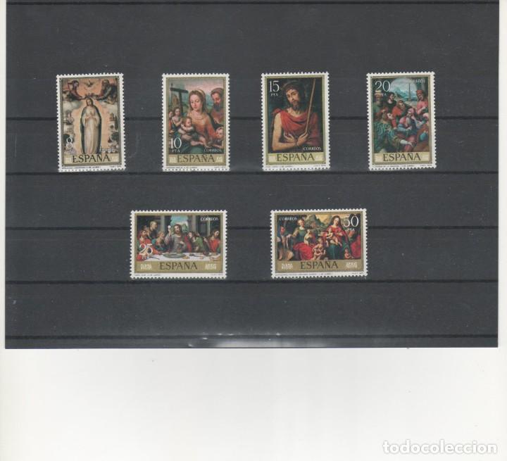 Sellos: ESPA&Ntilde;A- Pintores 2537/42 Juan de Juanes- Sellos nuevos sin fijasellos (seg&uacute;n foto)