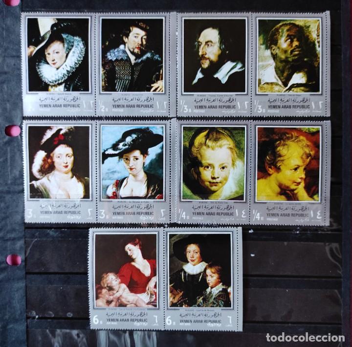 Sellos: YEMEN REPUBLICA ARABE - GRANDESPINTORES- P.P. RUBENS MICHEL 6707679MNH**