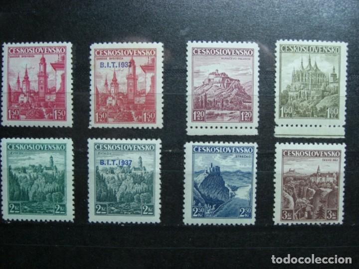 Sellos: SELLOS . CESKOSLOVENSKO - CHECOSLOVAKIA. CASTILLOS. - Foto 2