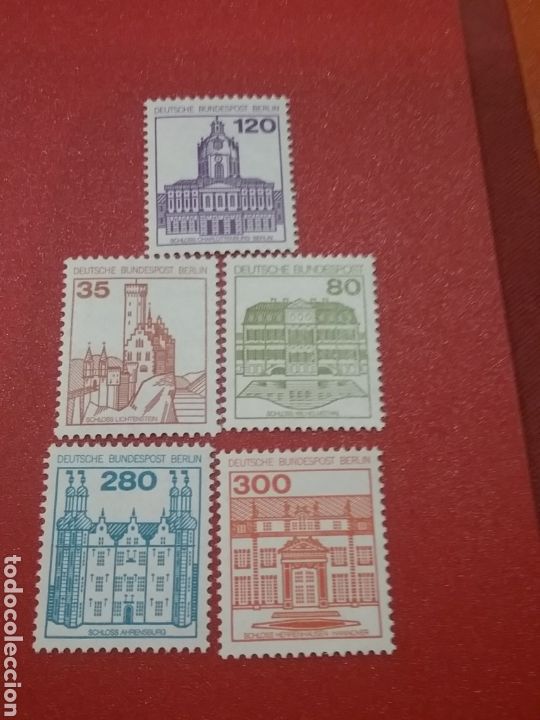 Briefmarken: Sello Alemania R. Federal nuevos/1982/serie/basica/castillos/palacios/arte/arquitectura/edificios