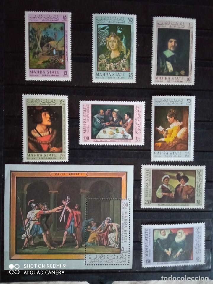 Briefmarken: ADEM-MAHRA- MAESTROS DE LA PINTURA MICHEL48/56