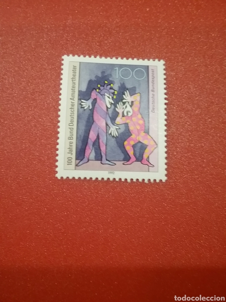Selos: Sello Alemania R Federal nuevos/1992/centenario/union/teatros/gui&ntilde;ol/titeres/cuentos/arte/infancia/